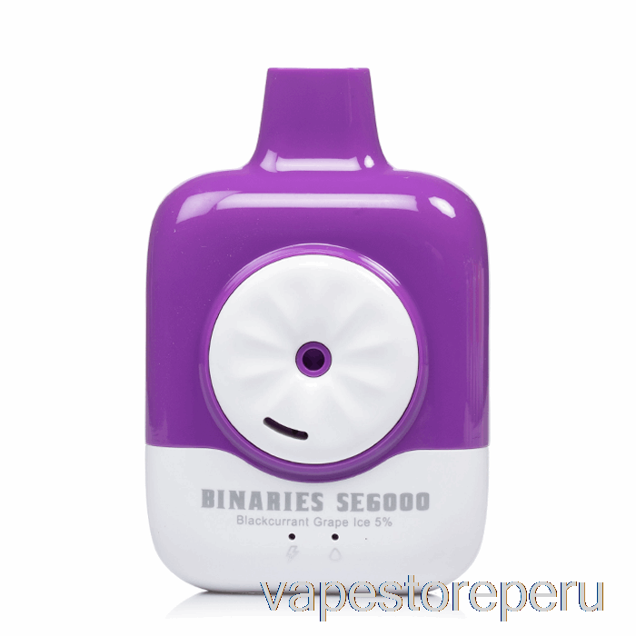Vape Humo Horizonte Binarios Se6000 Desechable Grosella Negra Uva Hielo